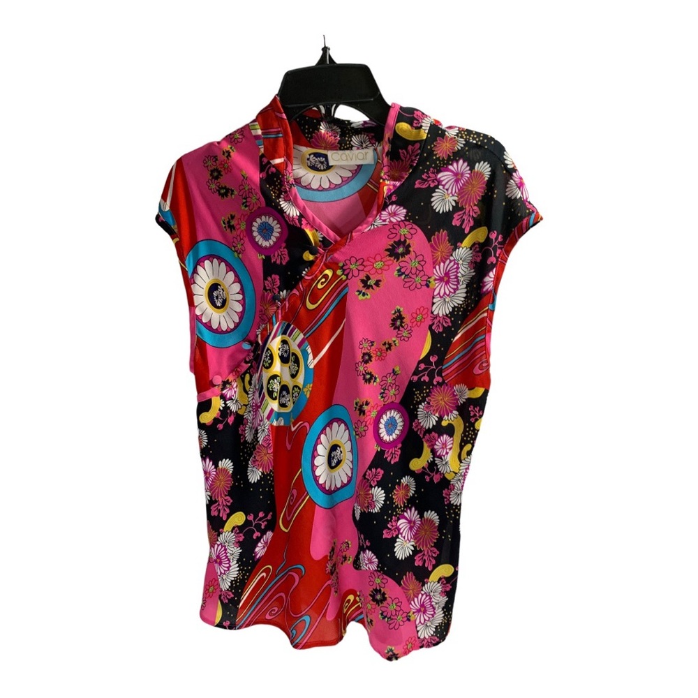 Vintage 80’s Caviar Blouse
